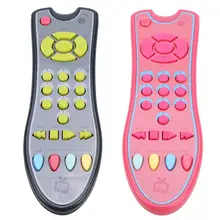 Электронная детская музыкальная ТВ-игрушка с пультом дистанционного управления, английская испанская французская детская обучающая звуковая машина, детские развивающие игрушки