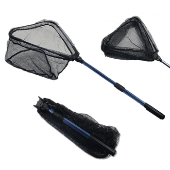 

Fishing Dip Net Triangle Portable Folding Does Not Hook Fly Fishing Road Asia Fishing Triangle Silicone Supplies Hot
