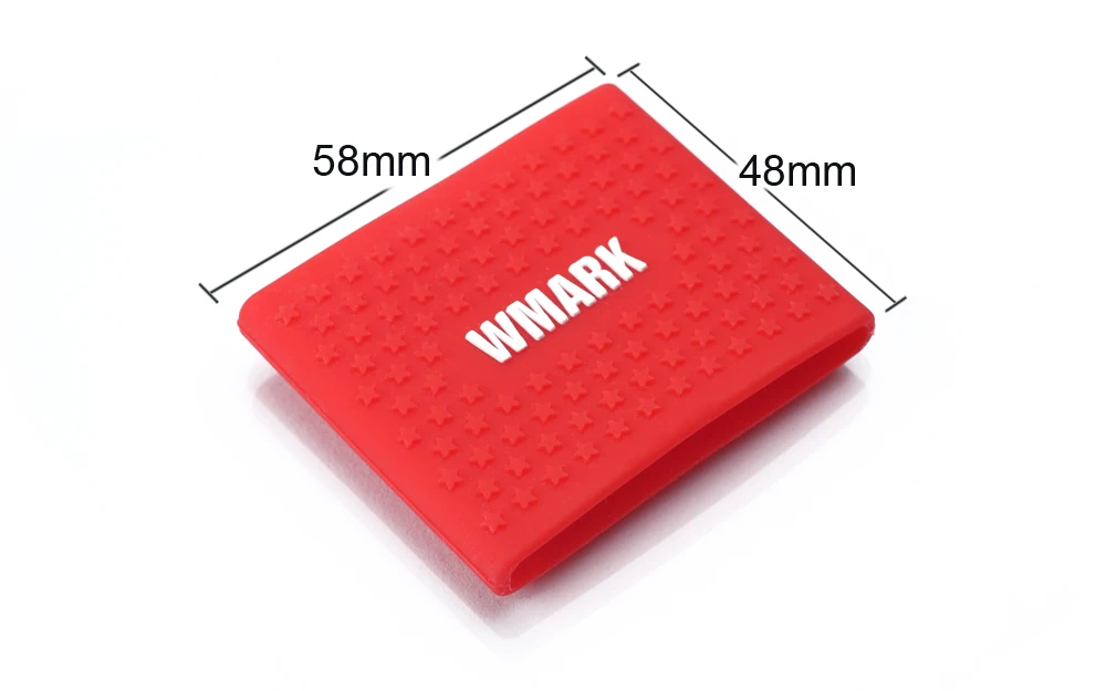 Description Picture 3 of itemWMARK Silica gel Anti-slip ring Hair Trimmer grip New push-slip widened fader shock absorber set silicone decorative ring