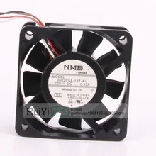 

NMB 12V Double Ball Bearing 06020SA-12T-AU 0.33A 6020 60X60X20MM 4-wire Temperature Control Heat Dissipation Ryzen Cooling Fan