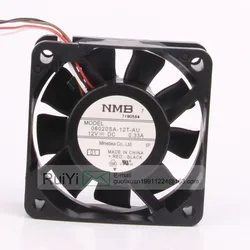 Ventilateur de refroidissement Ryzen, NMB 12V, Double roulement à billes, 0,33 a, 6020, 4 fils, contrôle de la température, Dissipation thermique 