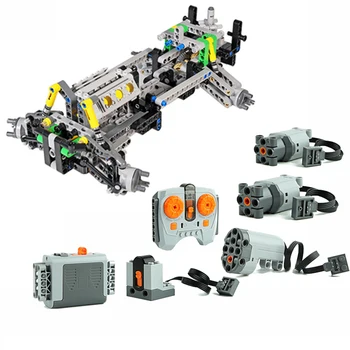 

MOC Technic Off-road Front Suspension System Building Blocks Bricks Bulk Parts Set Compatible with Logos for kids Boys DIY Toys