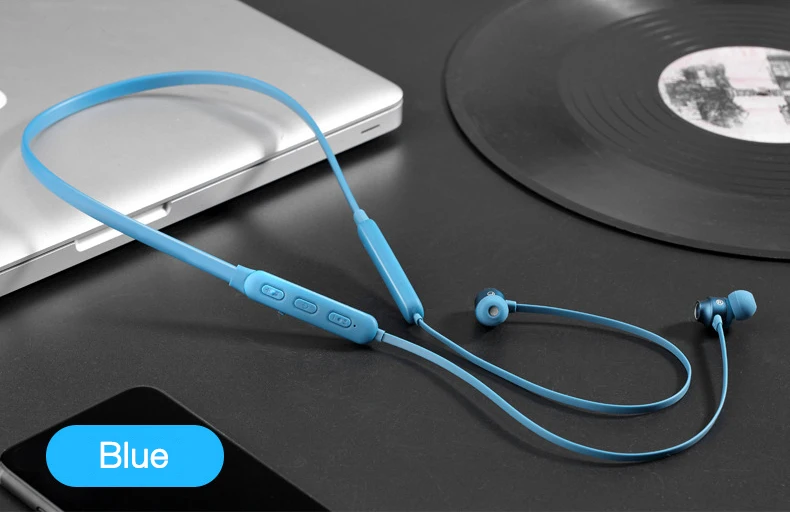 Наушники EARDECO с шейным ремешком, Bluetooth, 5,0, наушники, стерео, беспроводные наушники, наушники, Hifi, магнитная гарнитура с микрофоном, водонепроницаемые
