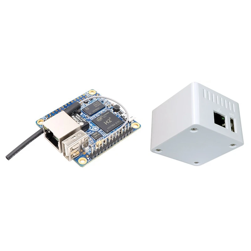 Макетная плата для Orange Pi Zero LTS 512 МБ + защитный белый чехол H2 четырехъядерный