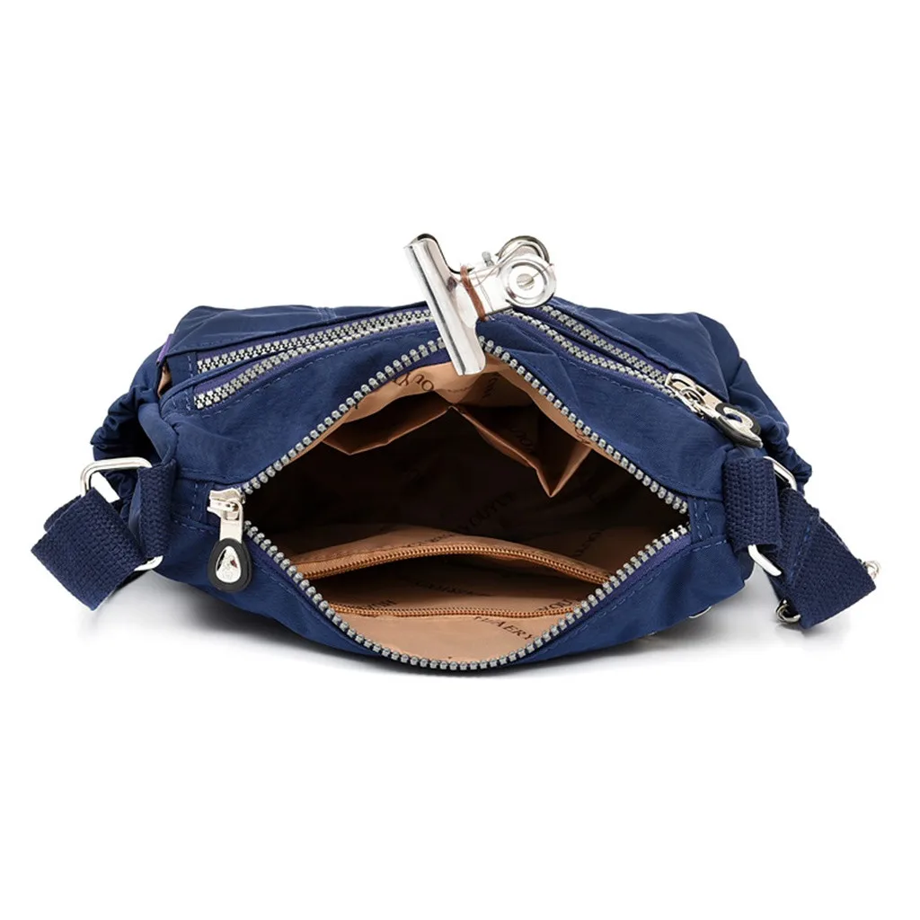 Женская модная повседневная нейлоновая сумка на плечо Водонепроницаемая элегантная для ежедневных покупок Сумочка Bolsa Feminina Moda Saco 50