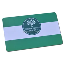 Пластиковая подарочная ПВХ-карта со штрих-кодом на заказ