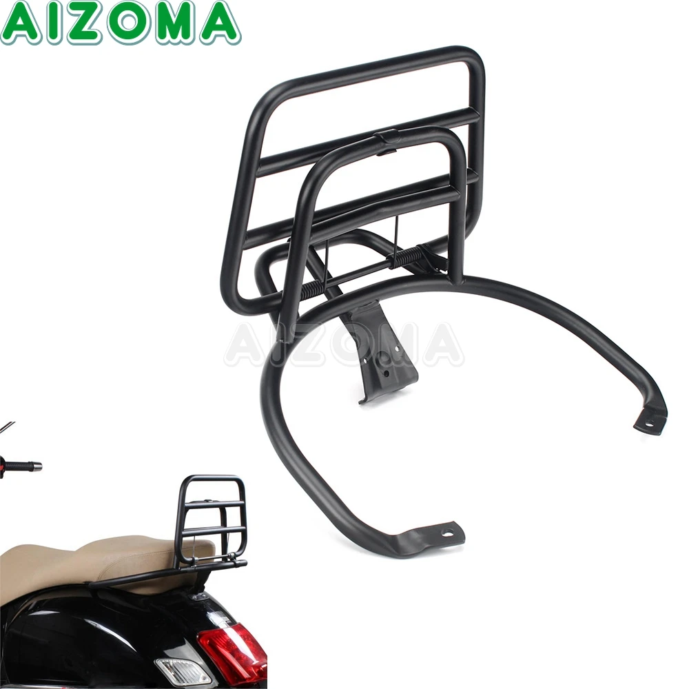 

Motorcycle Accessories Folding Rear Luggage Rack with Bonus Metal Clamp for GTV GTS 250 300 GTS250 GTS300 Primavera Sprint 150