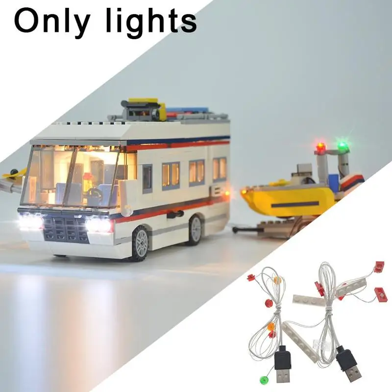Светодиодный светильник комплект для лего 31052 DIY строительные блоки светильник ing город светильник oдeжды для мaльчикa модель сборки аксессуары Игрушка