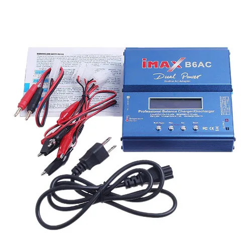 B6AC 50 Вт зарядное устройство для li-ion/LiPo / LiFe 1-6 ячеек и Ni-Cd NiMH 1 -15 | Игрушки хобби
