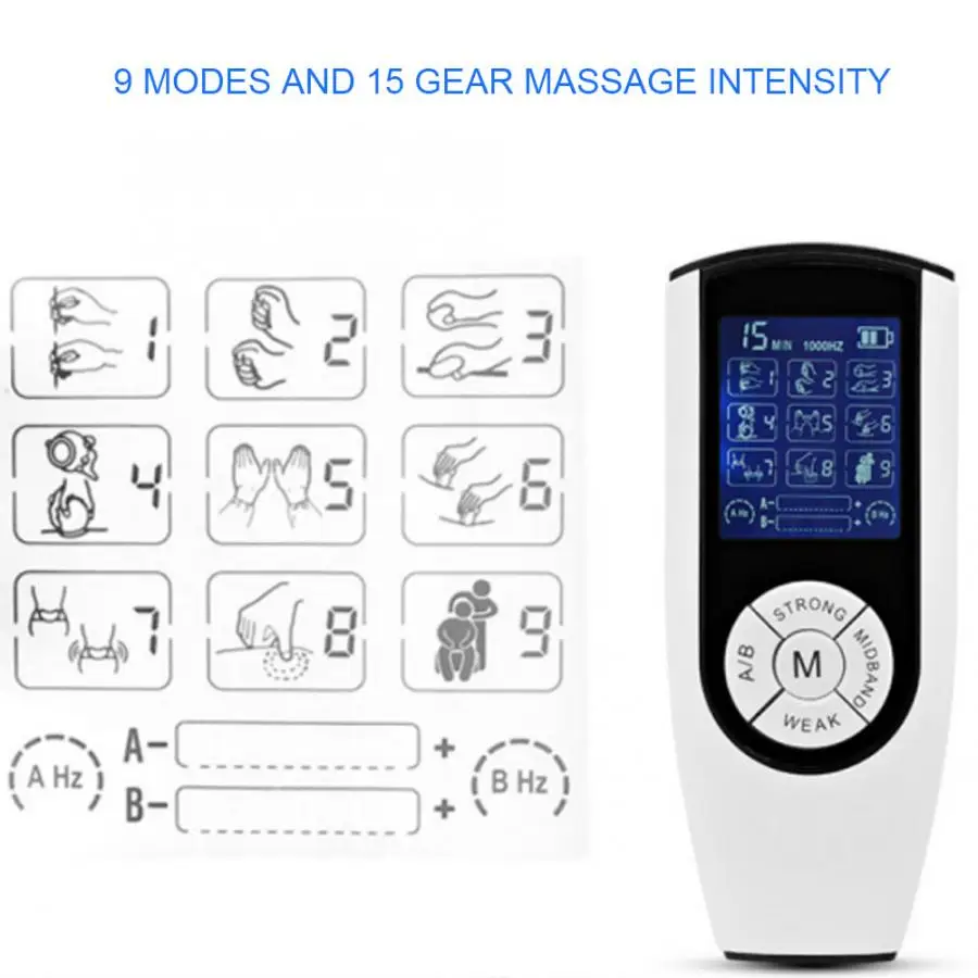 Multi-Function Adjustable Body Meridians Massager Pain Relief Timing Health Care Massager Massager Treatment
