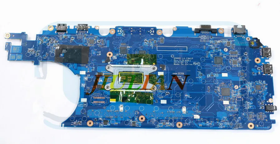 CN-0MJJCK для ноутбука Dell Latitude E5570 материнская плата MJJCK 0MJJCK 693 i3-6100U 2,3 ГГц