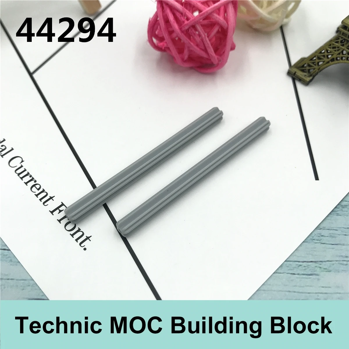 [MOC 허브] 44294 4211805 1x7 크로스와 호환되는 기술 빌딩 블록 부품 10 개