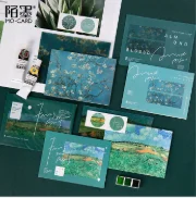 20 наборов/1 лот художественная галерея поздравительные открытки с конверты для открыток день рождения письмо деловая подарочная карта набор открытка