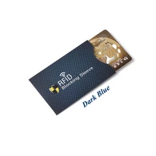 5 шт. Рождественский подарок безопасный Алюминий Защита от кражи для RFID защита кредитной карты блокировка рукав кожаный чехол