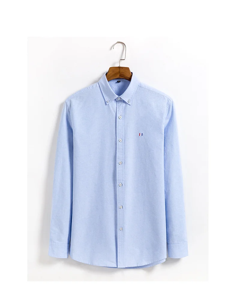 BOLUBAO Casual Brand Men's Lapel Shirts Male British Style Long Sleeve Shirts Mens Single-Breasted Dress Shirt Top