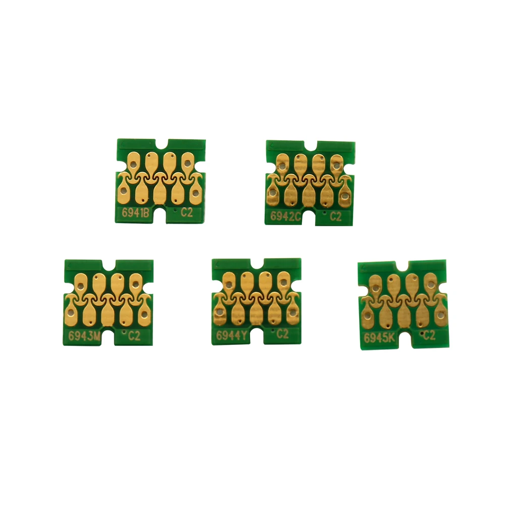 T6941- T6945 Ink Cartridge Chips For Epson SureColor T3200 T5200 T7200 T3070 T5070 T7070 T3270 T5270 T7270 Printer One Time Chip