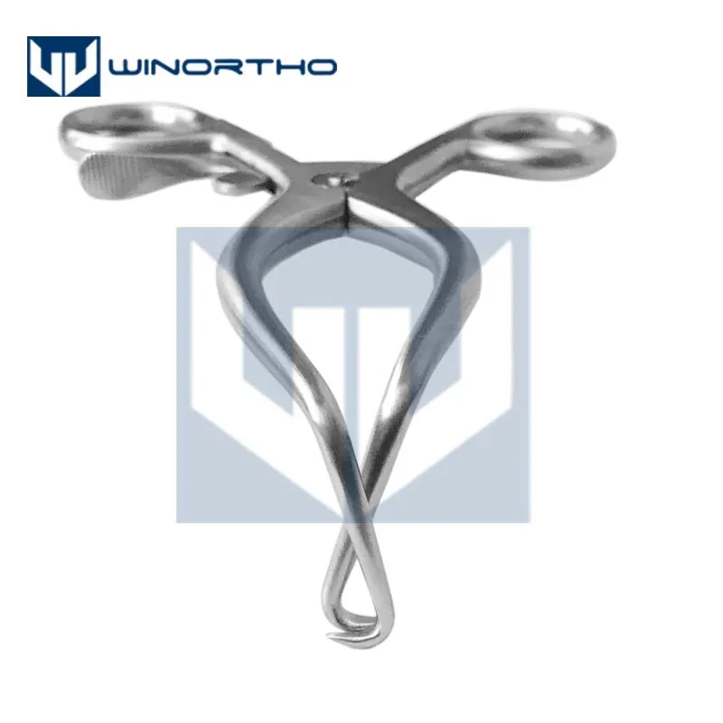 TECA Retractor-Pieter Nelissen Retractors for Arthrotomy 50mm spread 140mm long veterinary orthopedic instrument