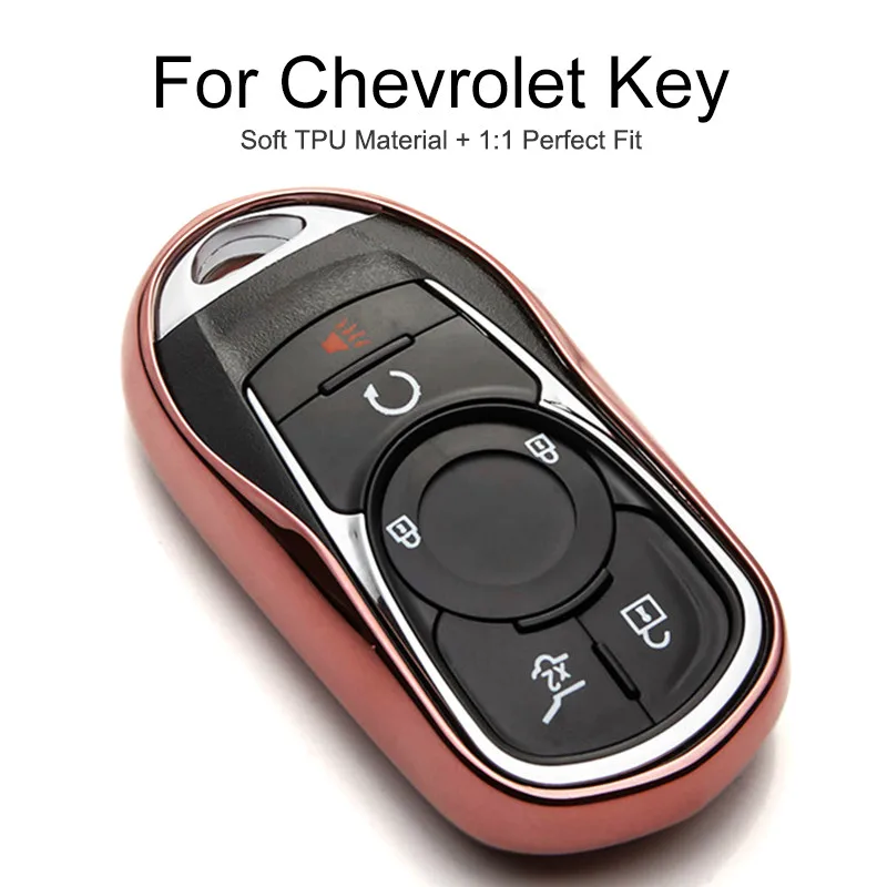 6 цветов ТПУ автомобильный чехол для ключей Chevrolet Trax Aveo T300 Cruze 2011 Captiva Volvo Camaro брелок