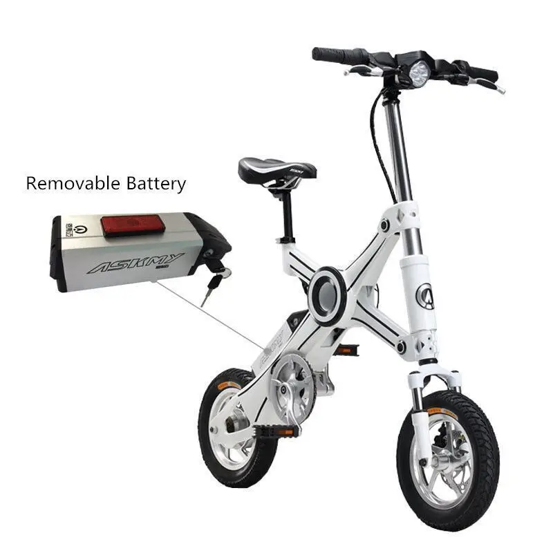 Adult Electric Bicycle Askmy x3 Two Wheels Electric Bicycle 250W 36V Portable Electric Bike With Bluetooth Control (15)