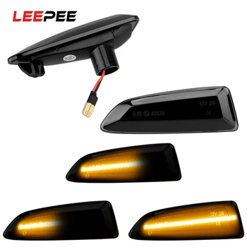 

2pcs Dynamic Car LED Side Marker Lights Flowing Turn Signal Light For Opel Vauxhall Astra J K Crossland X Grandland Insignia B