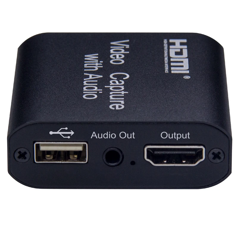 

HDMI устройство для видеозахвата USB 2,0 4K 1080P Loop Out Audio Capture Card Live Streaming Recording для ПК PS4 HD Game Capture