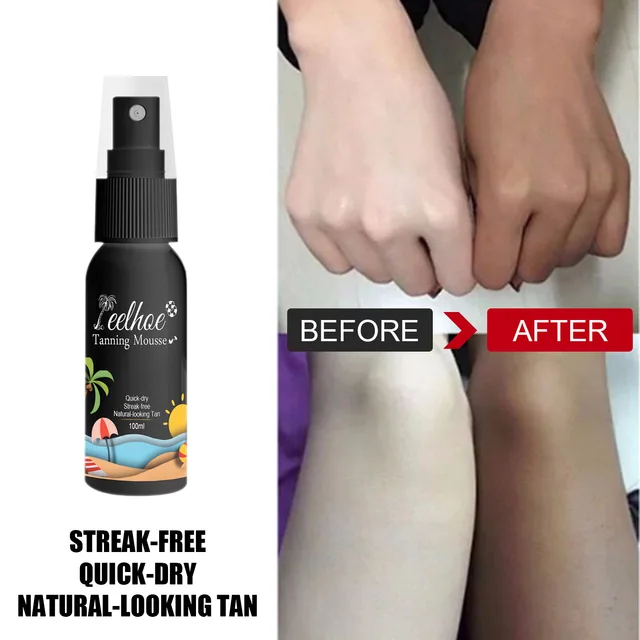 Tanning Lotion Mousse Self tanning Body And Face Oil Natural Beach Fake Tan Long Lasting Shine