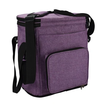 

Knitting Bag, Yarn Storage Tote Bag with Compartments for Yarn, Knitting Needles, Unfinished Projects and Other Knitting Accesso