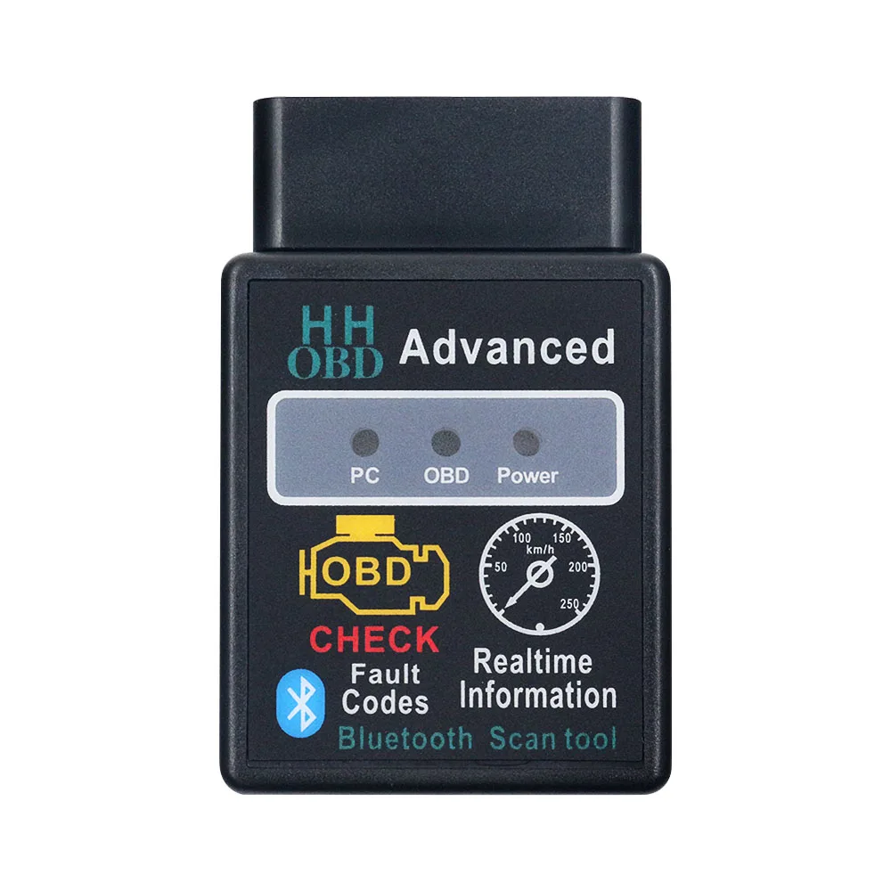 OBD2 ELM327 1,5 HH OBD диагностический сканер ELM 327 V1.5 Bluetooth OBDII автоматический считыватель кодов Поддержка всех OBD2 OBD 2 протоколов