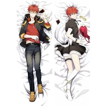 

BL Male New Japanese Anime Mystic Messenger Luciel Choi Throw Otaku Dakimakura Gifts Bedding Hugging Body Pillow Case 150x50 CM