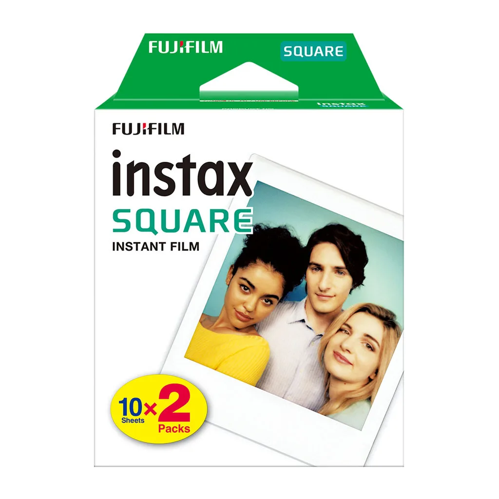 Фотобумага для Fujifilm Instax Mini 20 листов принтер с белыми краями фотобумага Square SQ10 SQ6