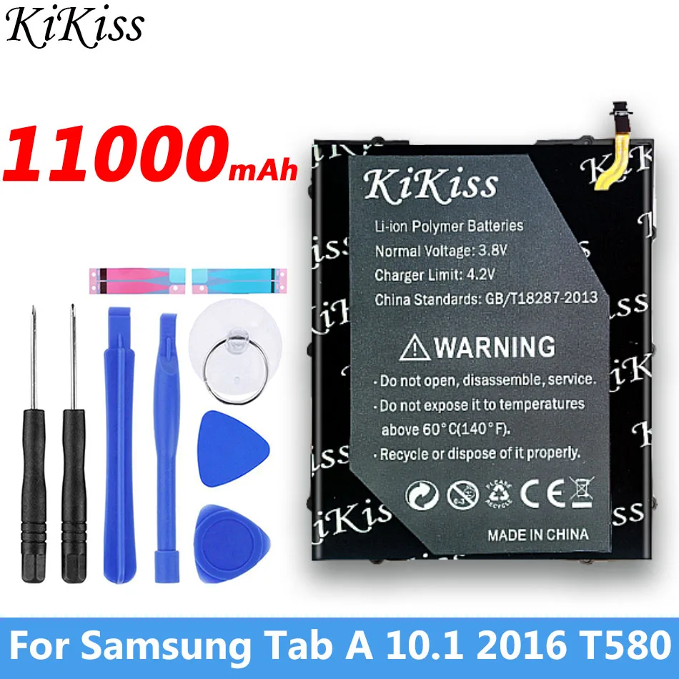 Оригинальный аккумулятор kikiss 11000 мАч для Samsung Высококачественная фотобатарея Galaxy