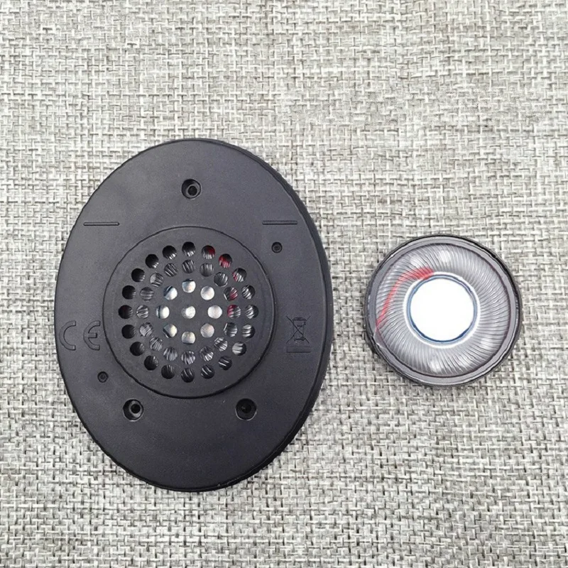 32mm Headphone Speaker Unit with Front Cover 32ohm Headset Driver For Sennheiser Earphone Diy Deep Bass Speaker Repair Parts 2pc