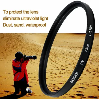 

ZOMEI UV Filter Camera Lens Protector SLR Camera Universal UV Protection Photography Filter Lens