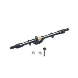 HL WPL – modèle FY JJRC D12 télécommande de voiture, mise à niveau en métal, pièces modifiées, pièces d'essieu arrière avec/sans différentiel, deux Types 