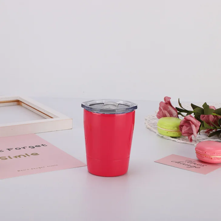 260ml Outdoor milk cup 304 Stainless Steel Children Sippy Cup Tumbler Vacuum