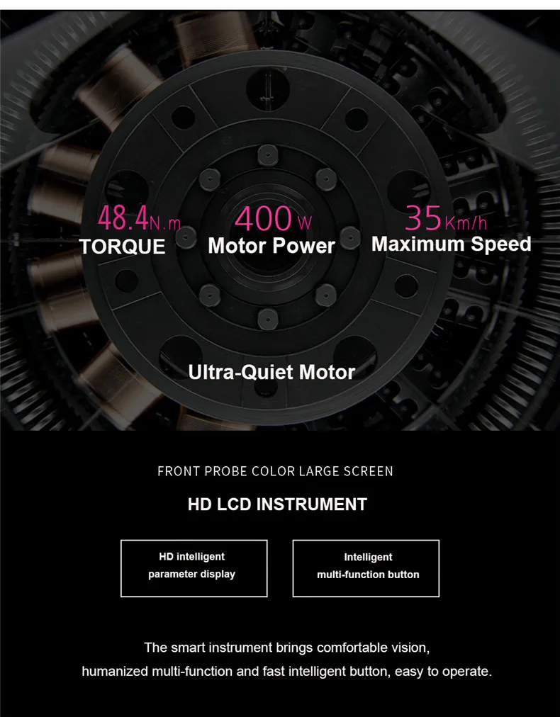 Cheap 20inch Electric bicycle 48V  electric mountain bike smart assist hybrid ebike  range 40-60km ebike 3