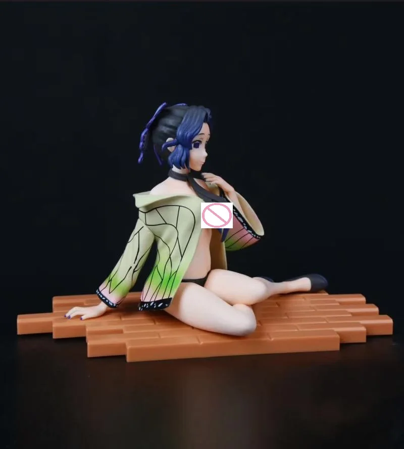 Kimetsu No Yaiba Sitting Kochou Shinobu PVC Figure No Box