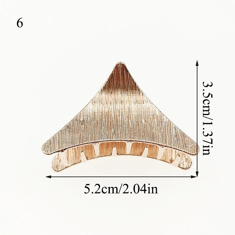 1 шт., модная Женская Геометрическая заколка для волос, заколки для волос, треугольная заколка для волос, тонкая заколка для волос, заколка для волос, ювелирные изделия, аксессуары для волос