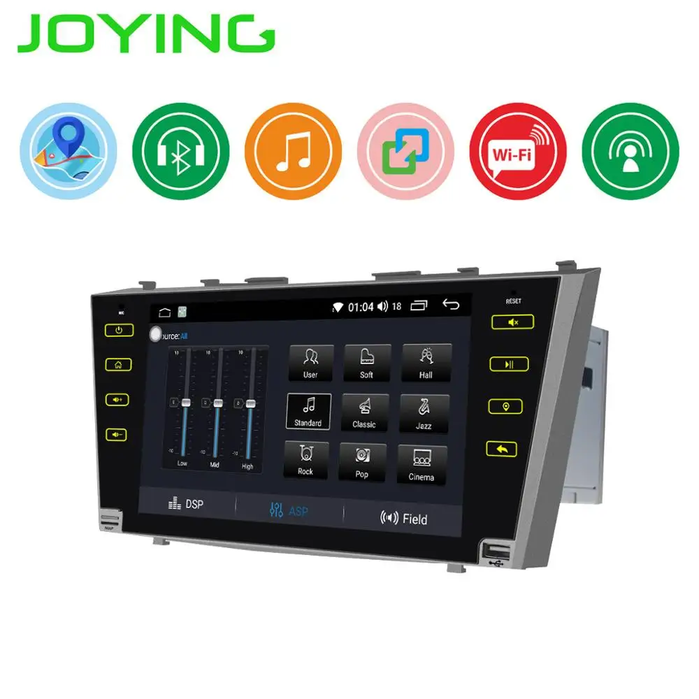 Sale Andrid Car Radio Multimedia Player 2 din Car GPS Stereo for Toyota Camry Aurion 2007 2008 2009-2011 with Navigation Mirror Link 2