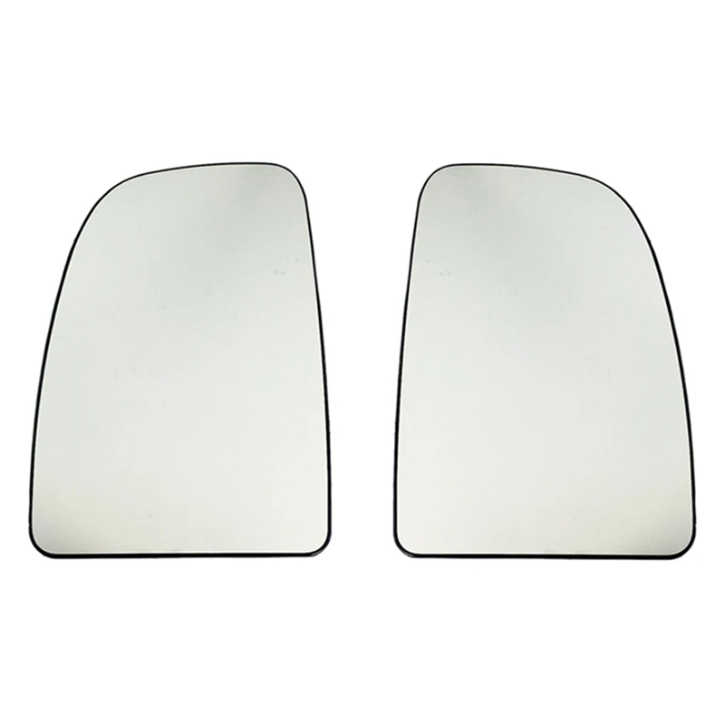 1 Pair Car Heated Side Mirror Glass Lens for Dodge Ram Promaster 1500