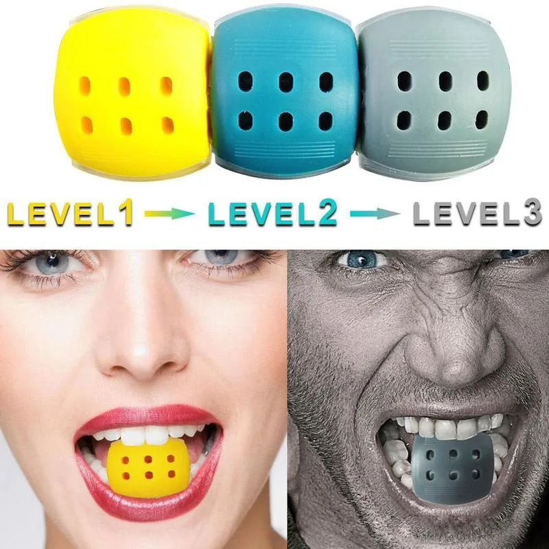 1pcs Jaw Exerciser with Box Redefine Jawline Trainer Double Chin Jawliner  Facial Chew Bite Muscle Anti-stress Face Fitness Ball - AliExpress