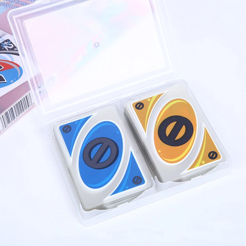 

PVC Cards Table Game For Family Fun Topsale Puzzle Games Entertainment Party Board Game Poker Playing Cards Gift Plastic Box P08