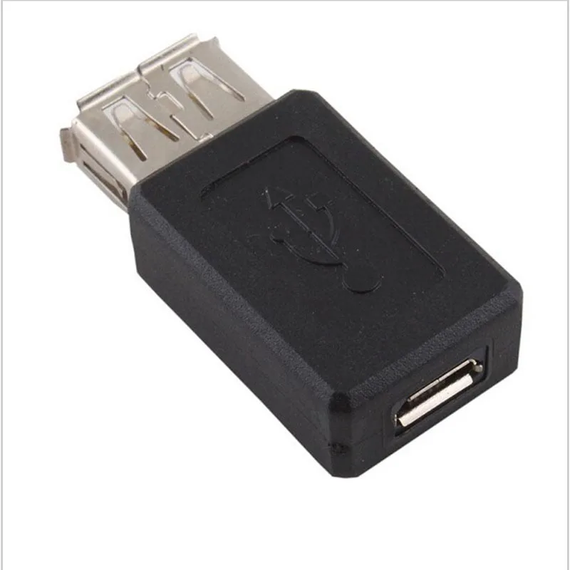 Высокоскоростной USB Женский к Micro USB Женский конвертер Разъем Женский к женскому зарядному устройству Синхронизация данных зарядный адаптер