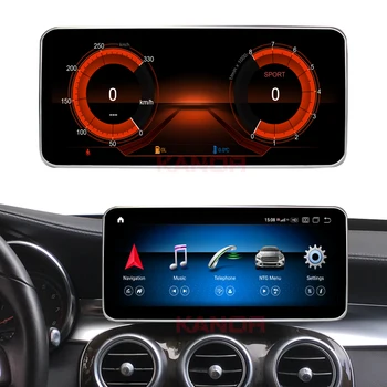

1920*720 10.25" 4 + 64G Display Android 10.0 for Benz C Class W205 V Class GLC Class NTG5.0 Car Radio Screen with Gps Navigation