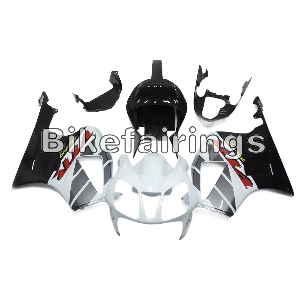 Полный комплект обтекателя Для Honda VTR1000 2000 2001 2002 2003 ABS Мотоциклетный кузов глянцевый белый черный серебристый корпус