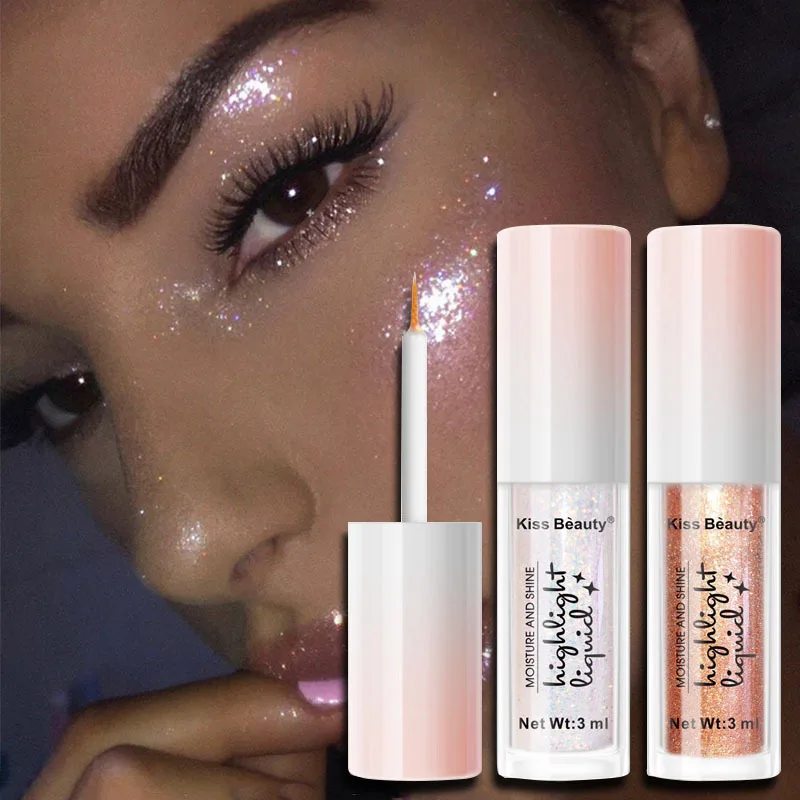 Kiss Beauty Makeup Face Glow Liquid Highlighter Contouring Brightener Concealer Primer Base Bronzer Contour Cosmetic | Красота и