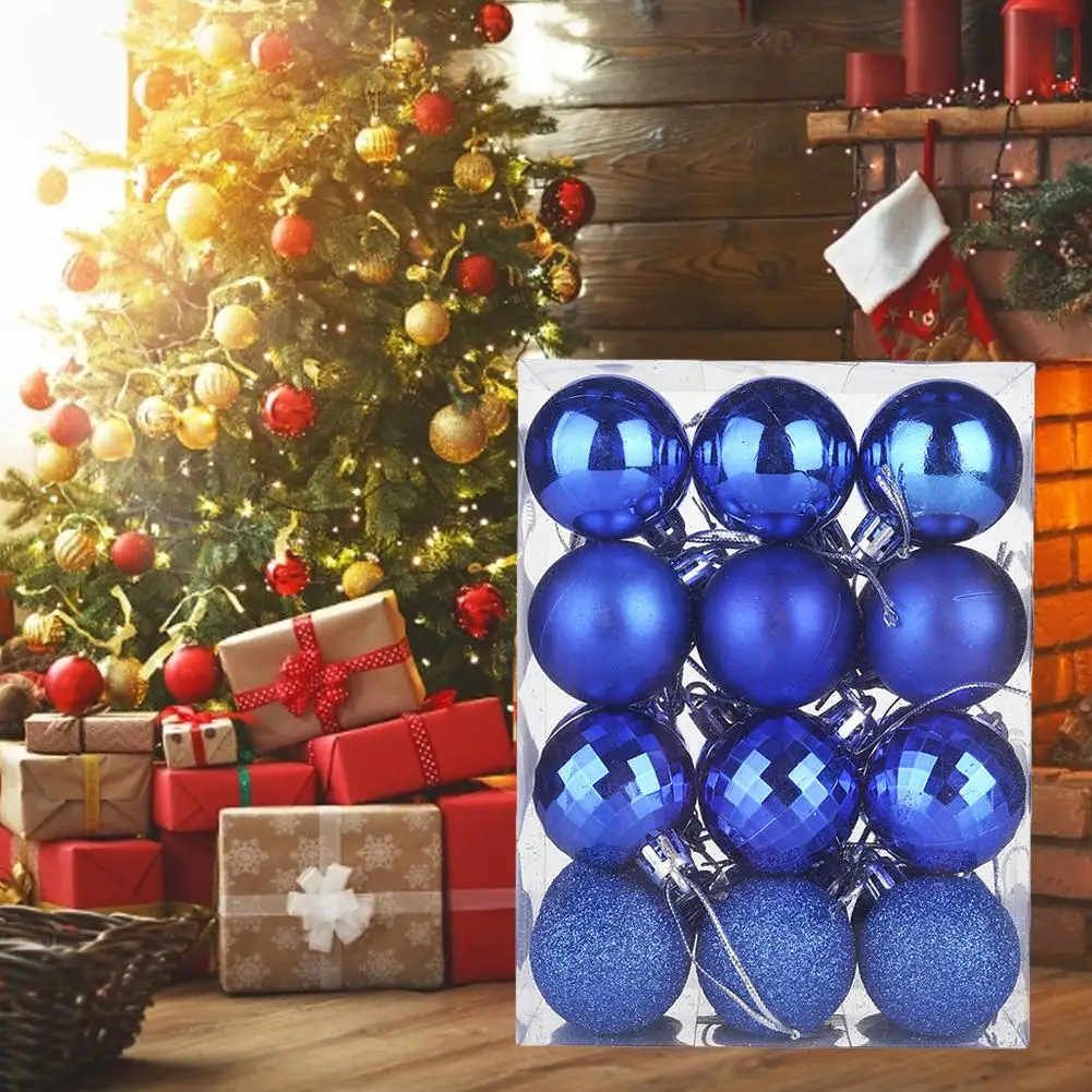 Christmas Tree Hanging Ball Beautiful Painted Ball Party Supplies for Family Gathering Christmas Party Decoration