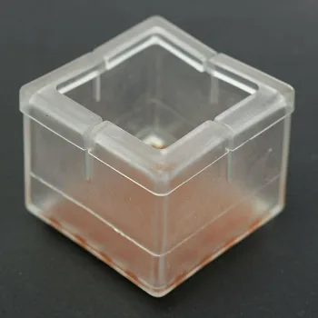 

8pcs/sets Silicone Furniture Table Feet Cover Chair Leg Caps Pads Socks Floor Protectors Square Bottom Non-Slip Anti-noise Cups