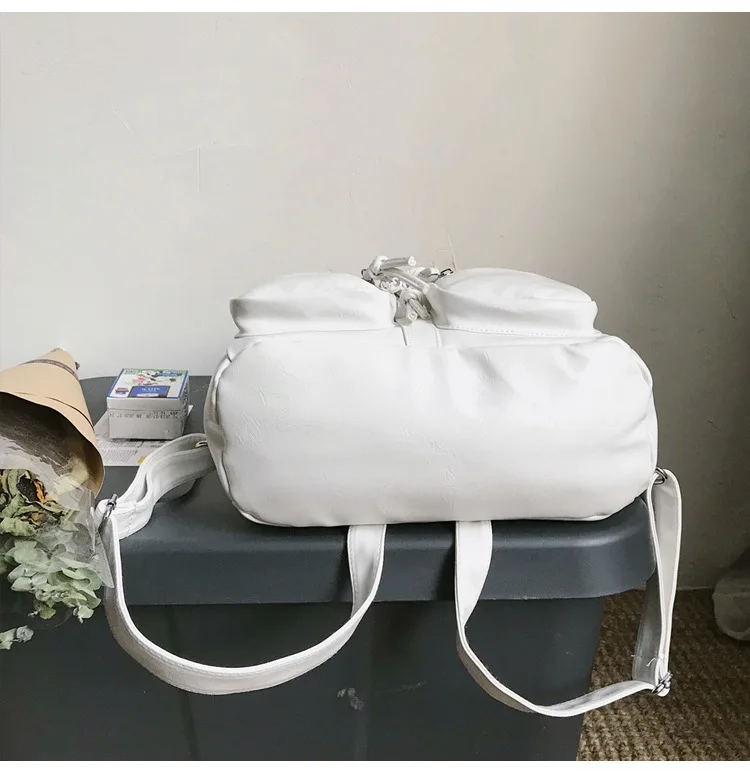 Mochila Feminina Para notebook Grande Couro Mochila Feminina Повседневный непромокаемый большой черный рюкзак для женщин роскошный из искусственной кожи