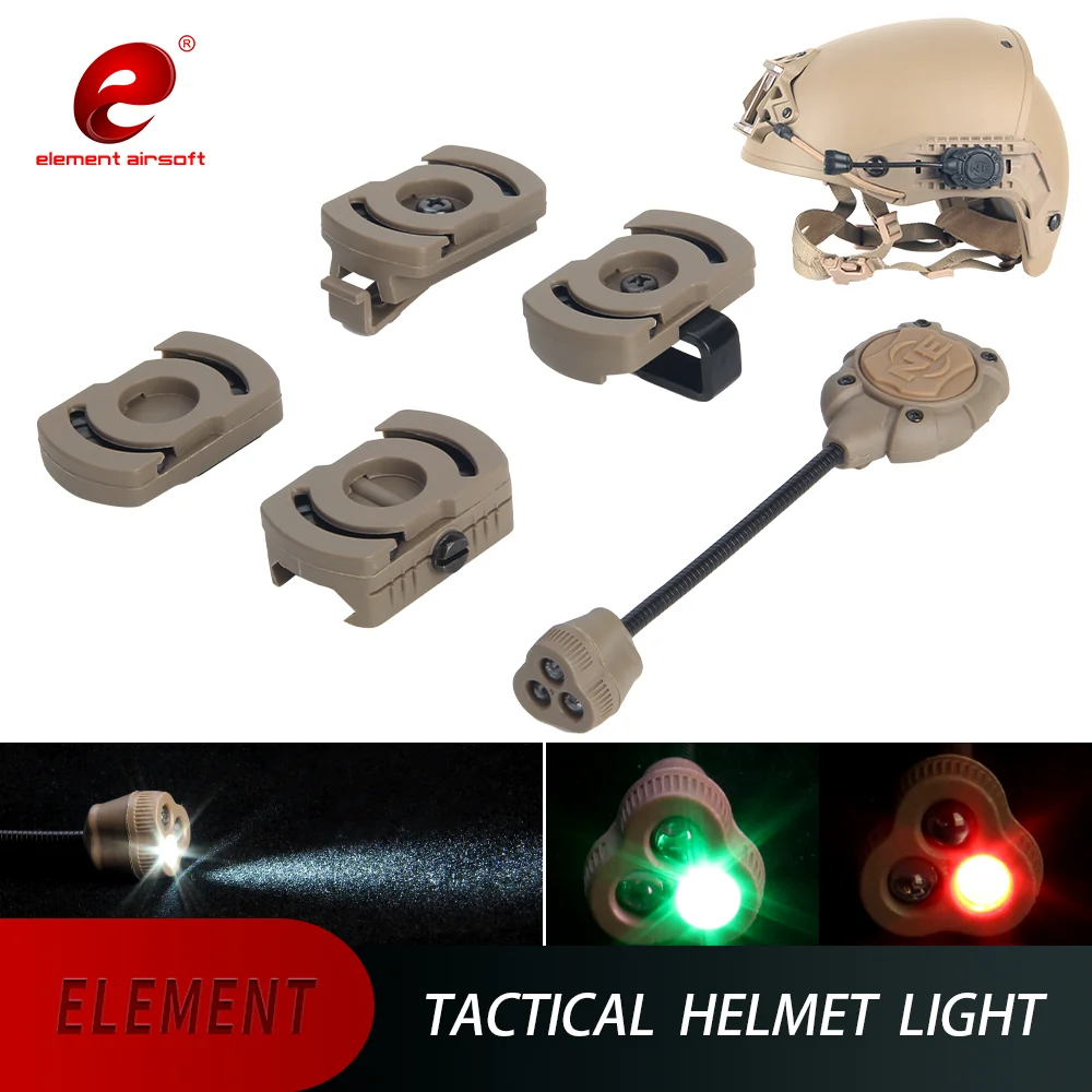 Tactical Airsoft Casco Torcia Led Light Laser Mascara Softair Lanterna Ir Red Dot Led Tec Mpls Arma Fucile Lampada Accessorio